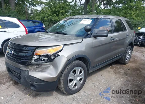 2014 Ford Police Interceptor from USA, damaged, VIN 1FM5K8AR2EGC26109